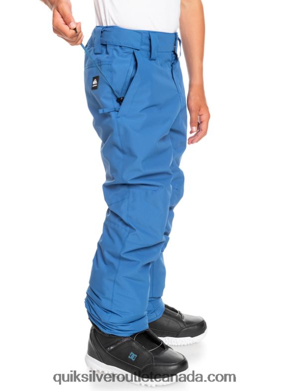 CA Quiksilver Boys 8-16 Estate Snow Pants bright cobalt TX4R22294