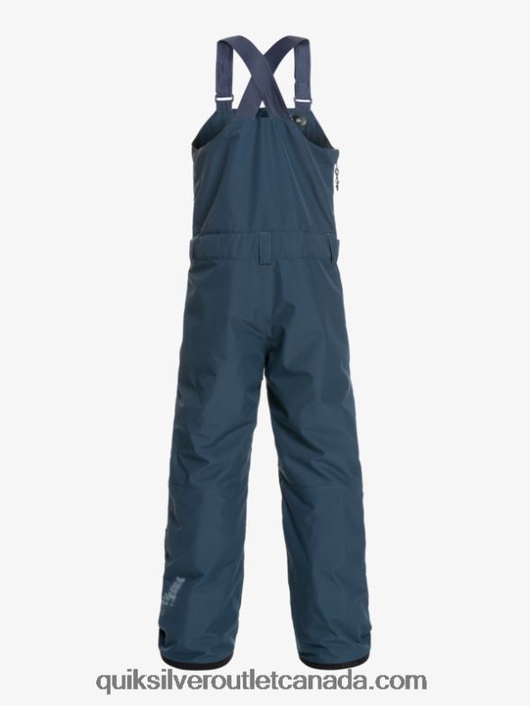 CA Quiksilver Boys 8-16 Mash Up Insulated Snow Bib Pants insignia blue TX4R22319