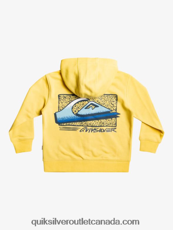 CA Quiksilver Boys 2-7 Retro Risks Zip-Up Hoodie snapdragon TX4R22235