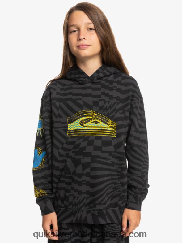 CA Quiksilver Boys 8-16 Radical Times Oversized Hoodie black radical times 231 TX4R22052