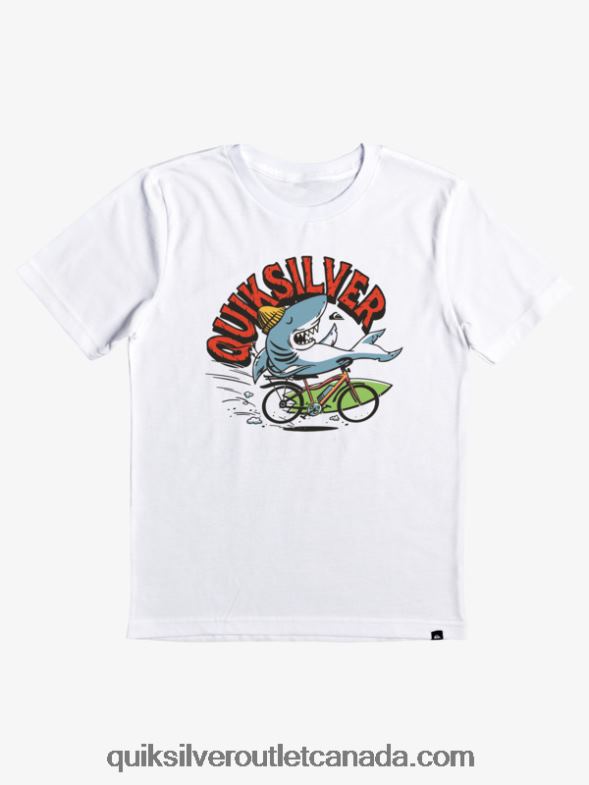 CA Quiksilver Boys 2-7 At Risks T-shirt white TX4R22170