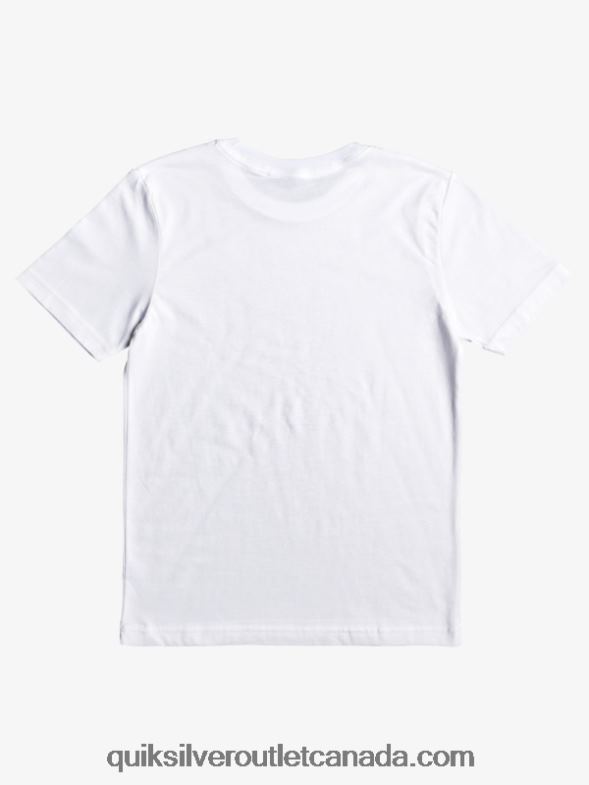 CA Quiksilver Boys 2-7 At Risks T-shirt white TX4R22170