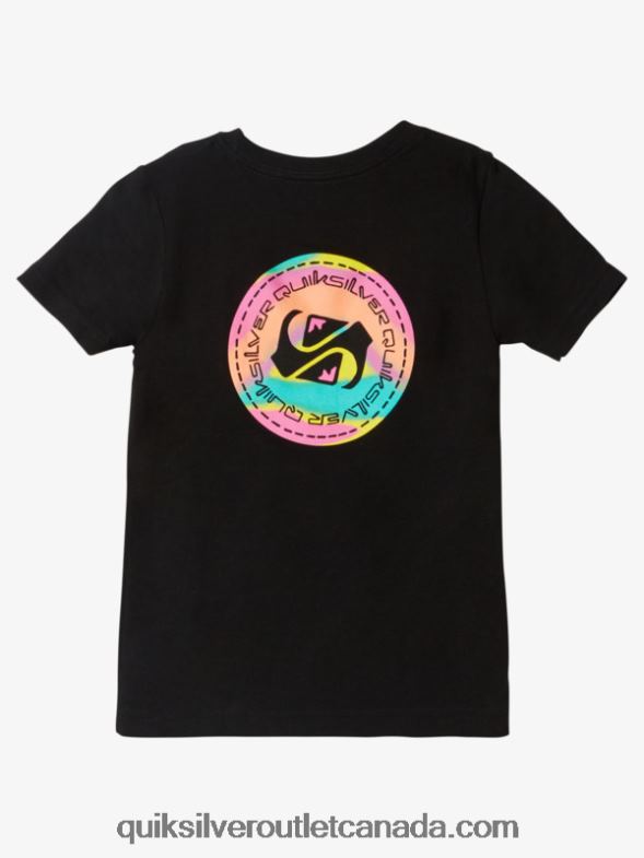 CA Quiksilver Boys 2-7 Color Flow T-shirt black TX4R22095