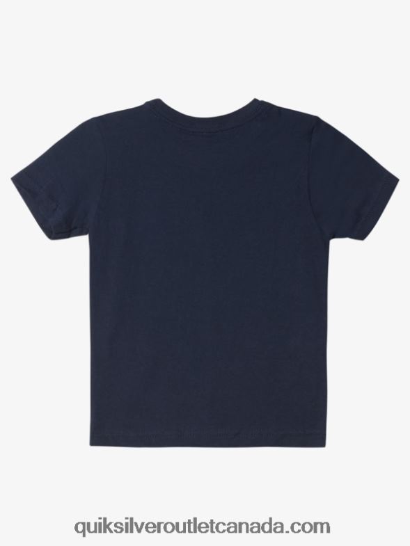 CA Quiksilver Boys 2-7 Midnight Sun T-Shirt navy blazer TX4R21963