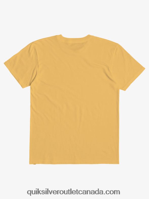 CA Quiksilver Boys 8-16 Between The Lines T-shirt bright gold TX4R22089