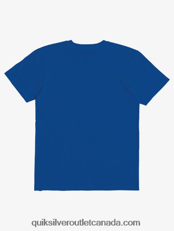 CA Quiksilver Boys 8-16 Higher Life T-shirt snorkel blue TX4R22208