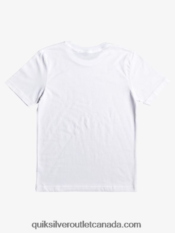 CA Quiksilver Boys 8-16 Higher Life T-shirt white TX4R22209