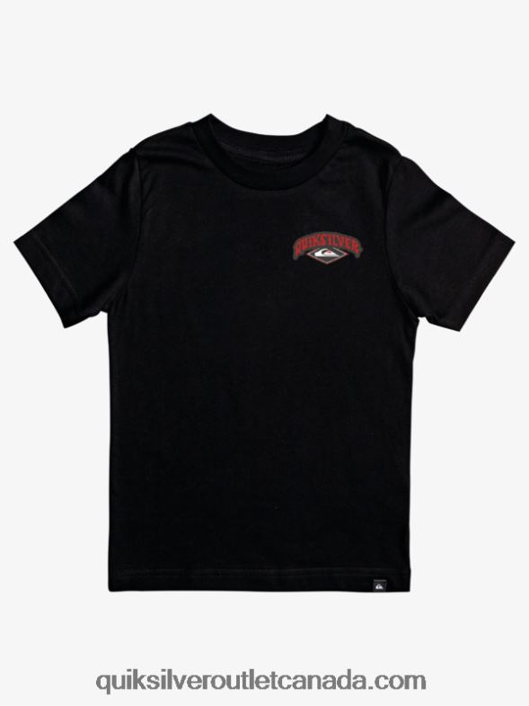 CA Quiksilver Boys 8-16 Surfer Oftune T-shirt black TX4R22177