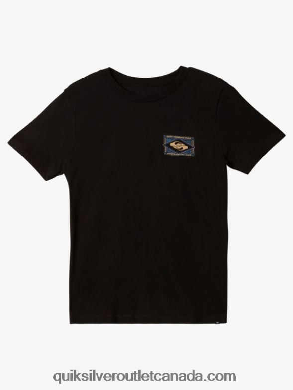 CA Quiksilver Boys 8-16 Vibing T-Shirt black TX4R21944