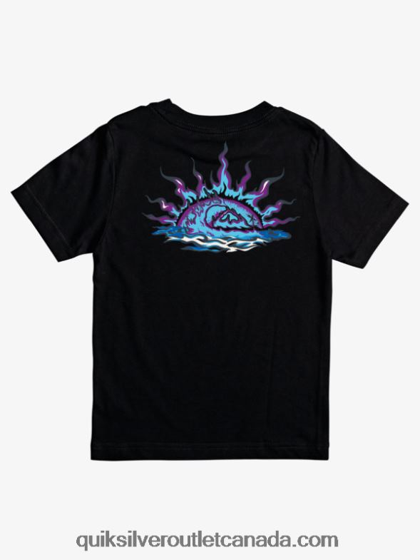 CA Quiksilver Boys 8-16 Waves Guardian T-shirt black TX4R22230