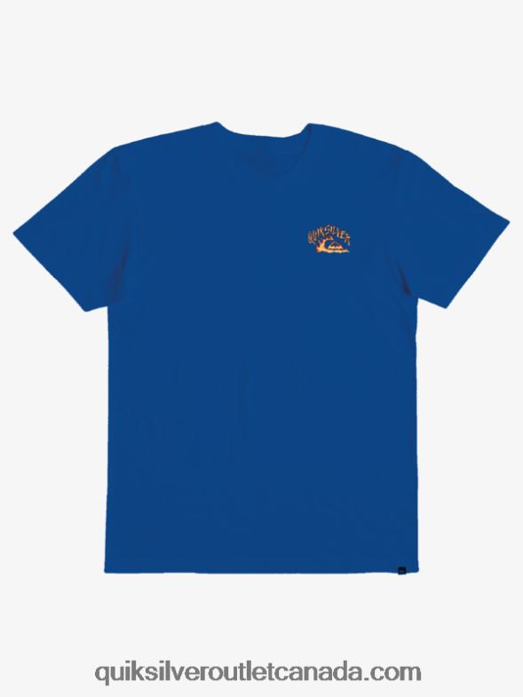 CA Quiksilver Boys 8-16 Waves Guardian T-shirt snorkel blue TX4R22231