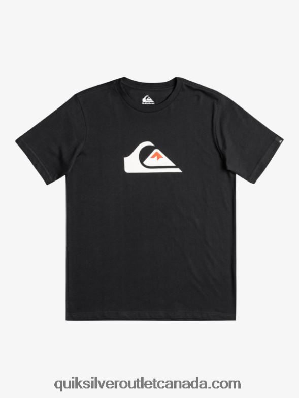 CA Quiksilver Boys Comp Logo - T-Shirt black TX4R22317
