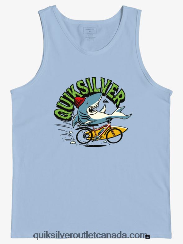 CA Quiksilver Boys 2-7 At Risk Tank T-shirt sky blue TX4R22265