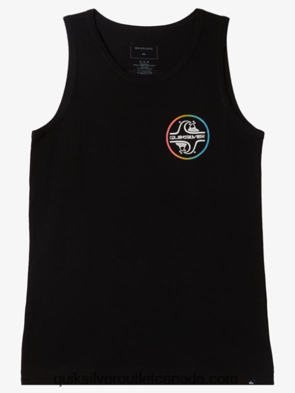 CA Quiksilver Boys 8-16 Core Bubble Tank T-shirt black TX4R22228