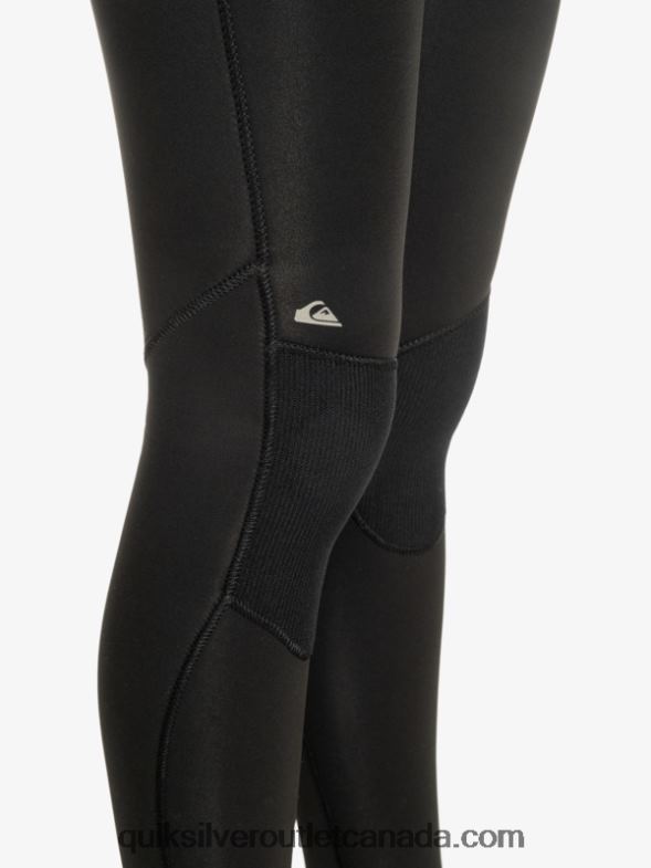 CA Quiksilver Boys 8-16 3/2mm Everyday Sessions Back Zip Wetsuit black TX4R22224