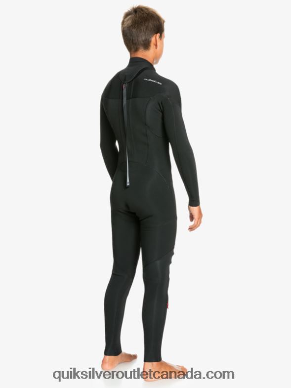 CA Quiksilver Boys 8-16 3/2mm Sessions L/SL Fullsuit black TX4R22194