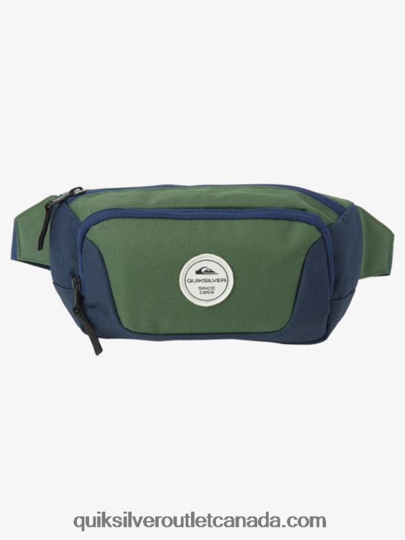 CA Quiksilver Men Jungler 1.5L Fanny Pack naval academy TX4R2730