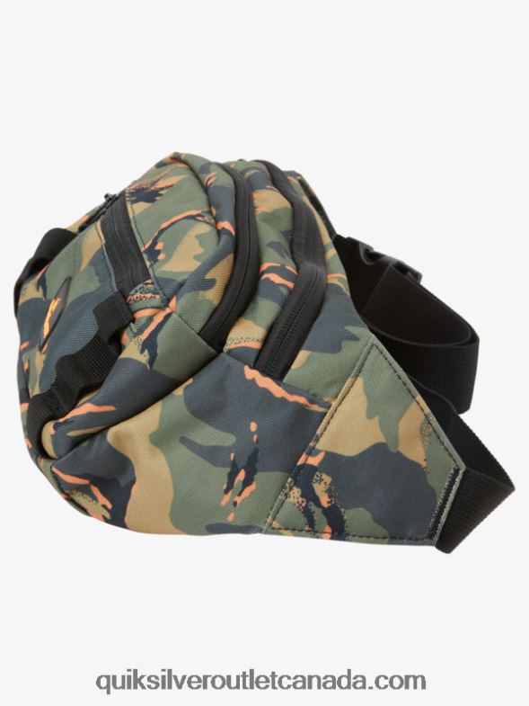 CA Quiksilver Men Lone Walker 3L Fanny Pack camo - plage TX4R2608