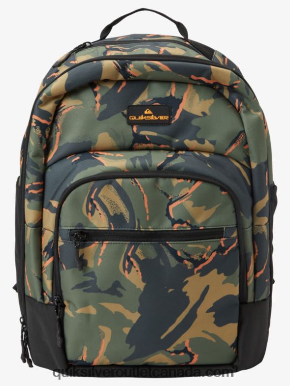 CA Quiksilver Men Schoolie Cooler 30L Backpack camo - plage TX4R2373