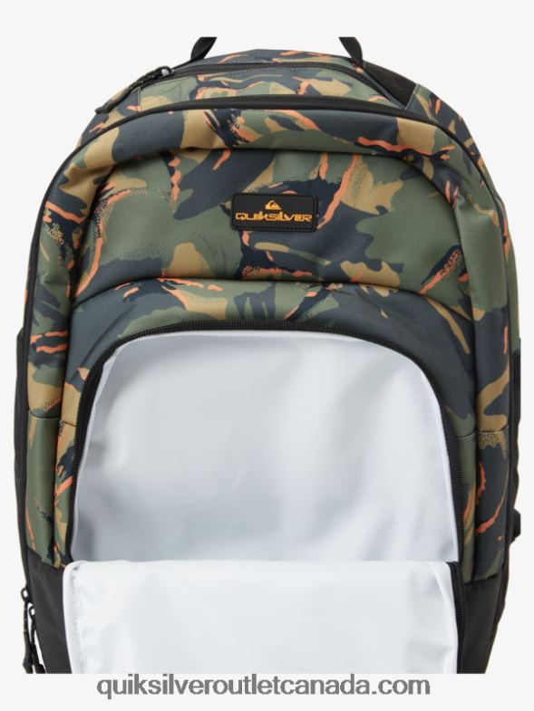 CA Quiksilver Men Schoolie Cooler 30L Backpack camo - plage TX4R2373