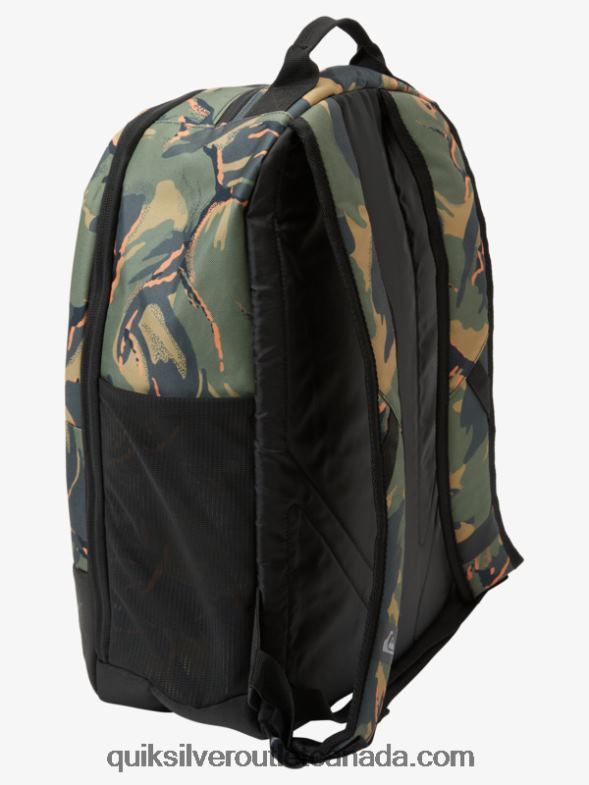 CA Quiksilver Men Schoolie Cooler 30L Backpack camo - plage TX4R2373
