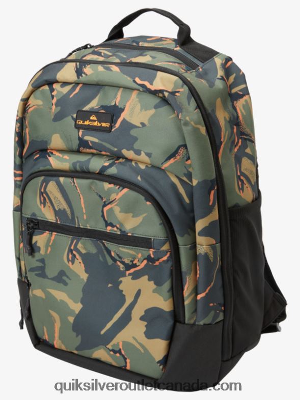 CA Quiksilver Men Schoolie Cooler 30L Backpack camo - plage TX4R2373