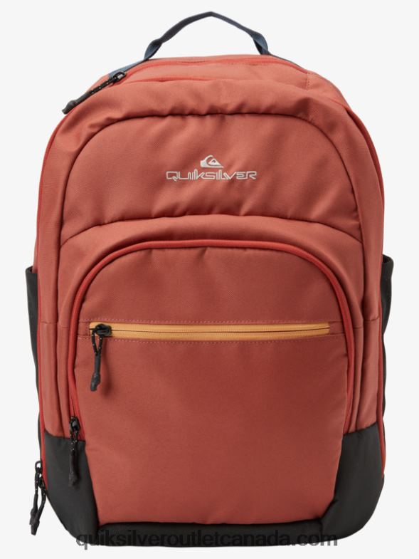 CA Quiksilver Men Schoolie Cooler 30L Backpack red ochre TX4R2375