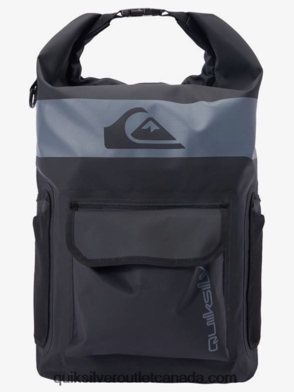 CA Quiksilver Men Sea Stash 20L Medium Surf Backpack black TX4R2859