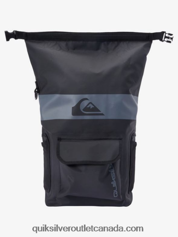 CA Quiksilver Men Sea Stash 20L Medium Surf Backpack black TX4R2859