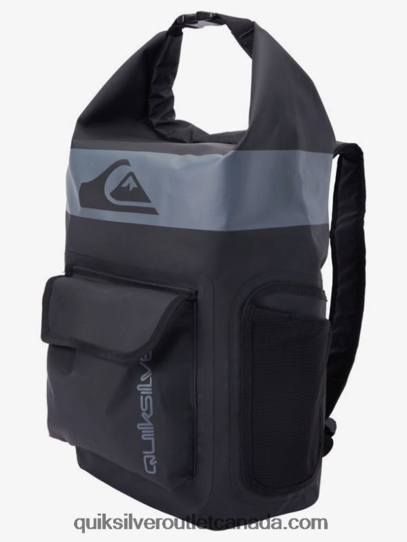 CA Quiksilver Men Sea Stash 20L Medium Surf Backpack black TX4R2859