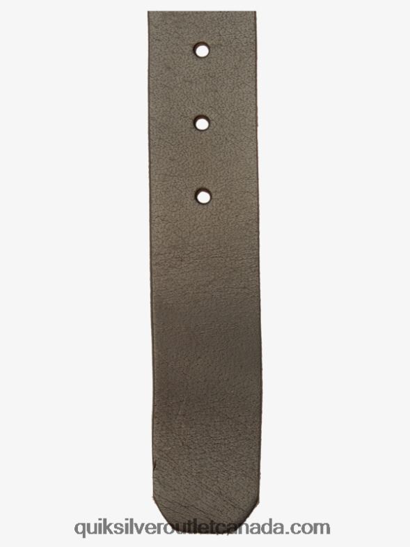 CA Quiksilver Men The Everydaily Leather Belt chocolate TX4R21054