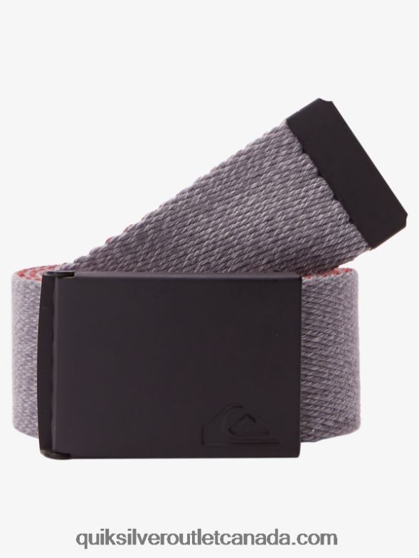 CA Quiksilver Men The Jam Webbing Belt marsala TX4R245