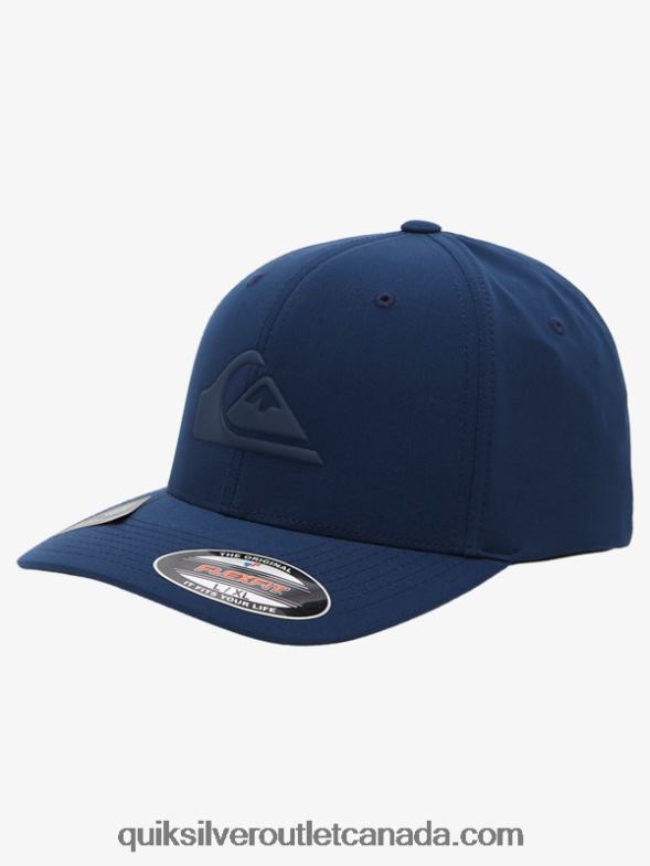 CA Quiksilver Men Amped Up Flexifit Hat navy blazer TX4R2944