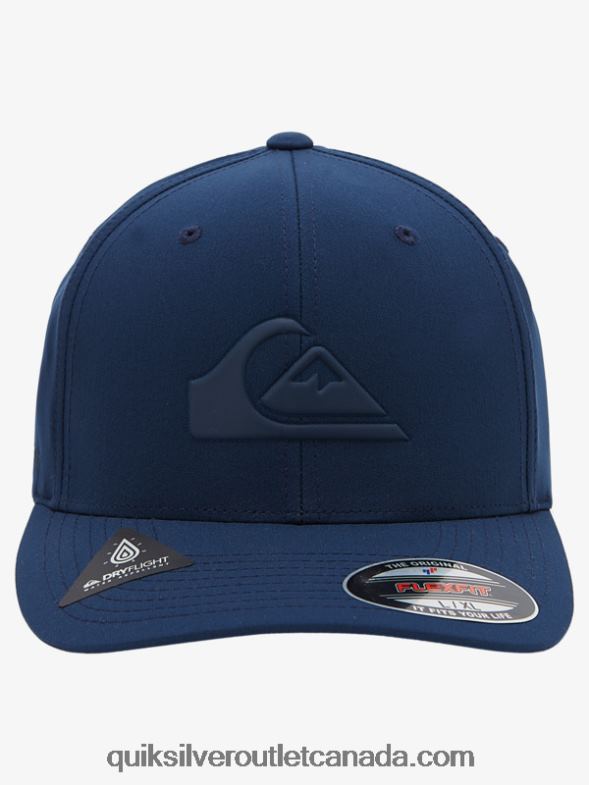 CA Quiksilver Men Amped Up Flexifit Hat navy blazer TX4R2944