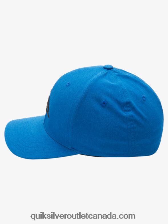 CA Quiksilver Men Amped Up Flexifit Hat snorkel blue heather TX4R2945