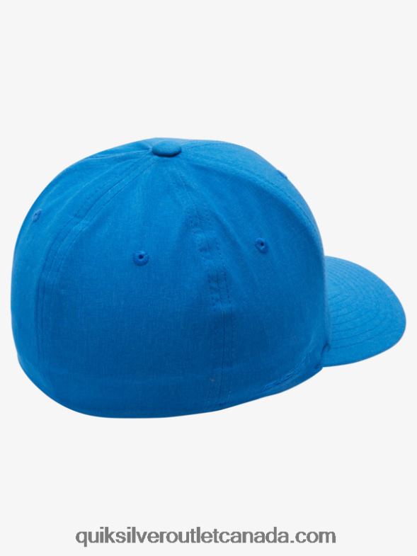 CA Quiksilver Men Amped Up Flexifit Hat snorkel blue heather TX4R2945