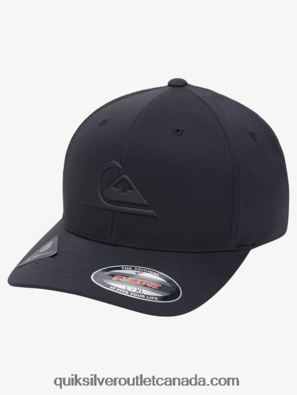CA Quiksilver Men Amped Up Flexifit Hat true black TX4R2943