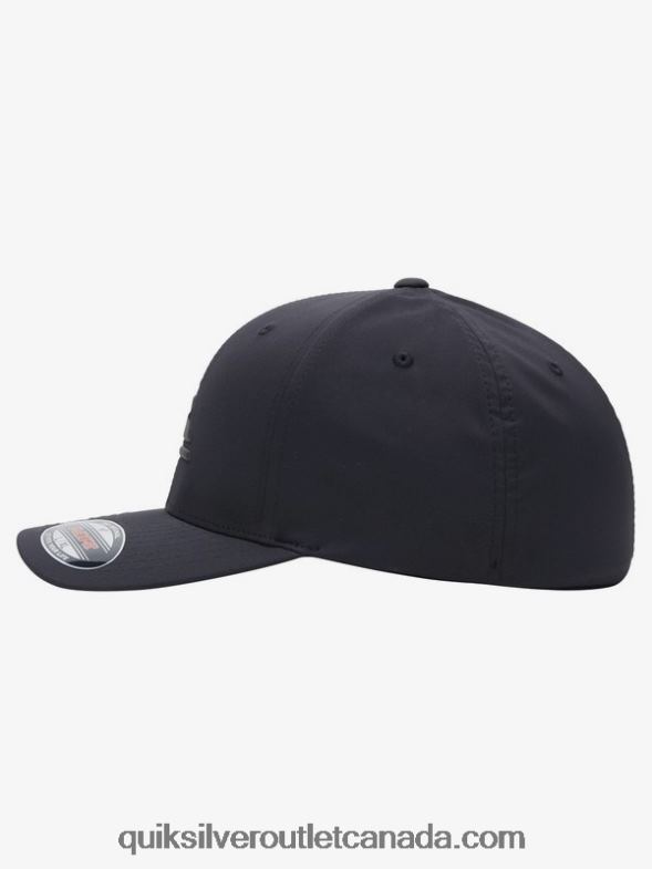 CA Quiksilver Men Amped Up Flexifit Hat true black TX4R2943
