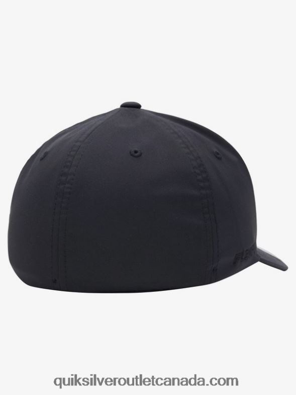 CA Quiksilver Men Amped Up Flexifit Hat true black TX4R2943