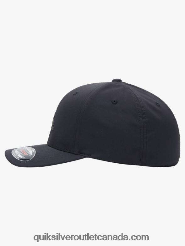 CA Quiksilver Men Amped Up Flexifit Hat true black TX4R2943