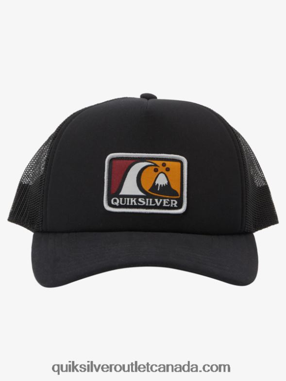 CA Quiksilver Men Breeze Blocked Snapback Hat black TX4R21724
