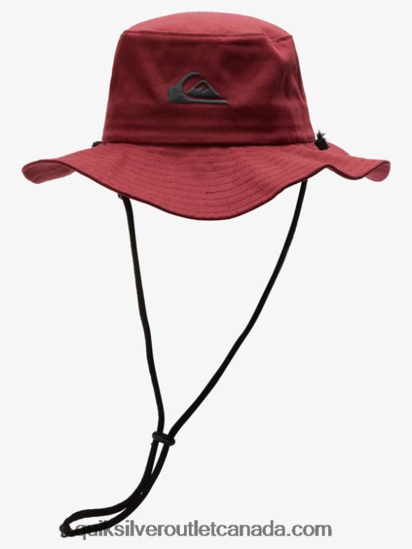 CA Quiksilver Men Bushmaster Safari Boonie Hat marsala TX4R2125