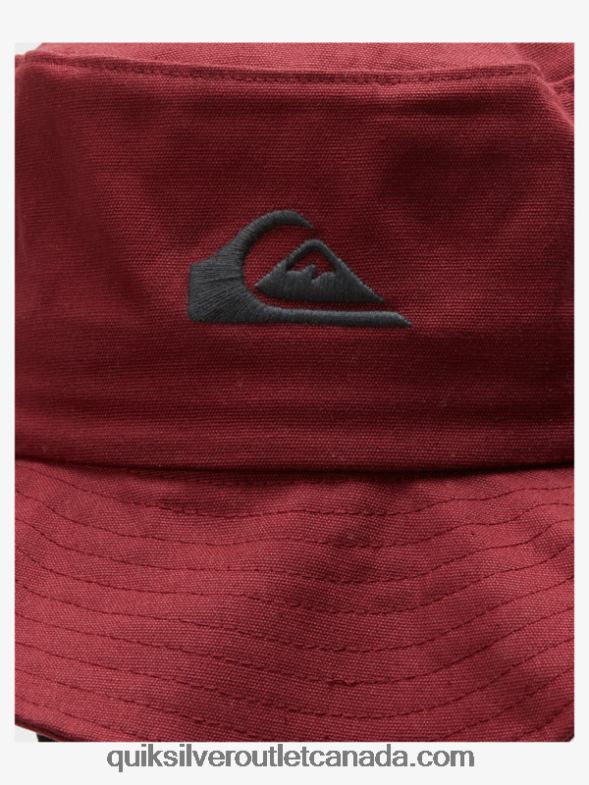 CA Quiksilver Men Bushmaster Safari Boonie Hat marsala TX4R2125