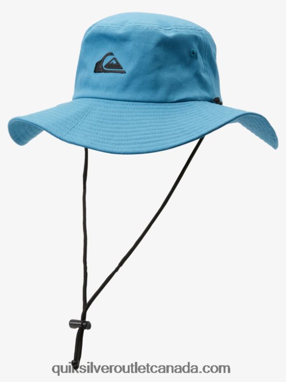 CA Quiksilver Men Bushmaster Safari Boonie Hat moroccan blue TX4R2124