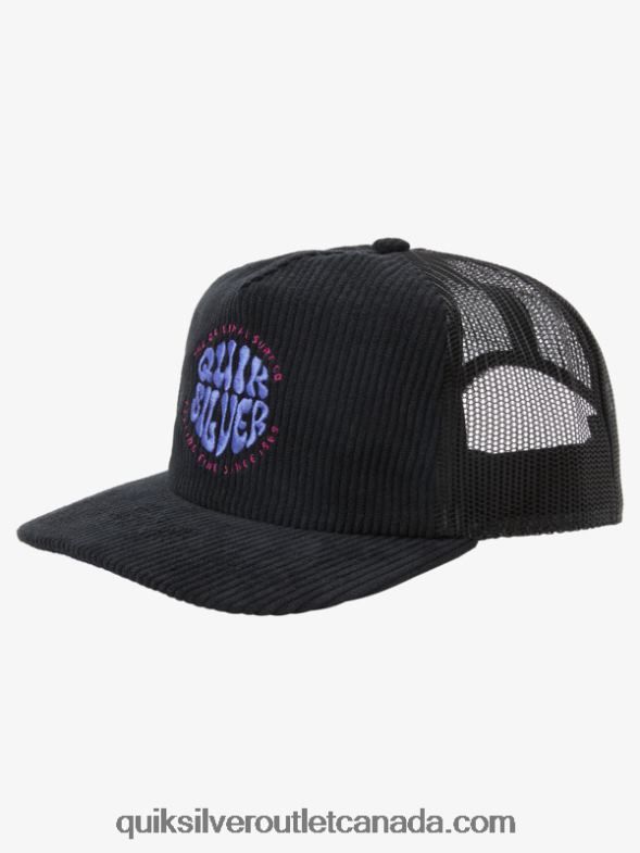 CA Quiksilver Men Coasteeze Trucker Hat black TX4R2443