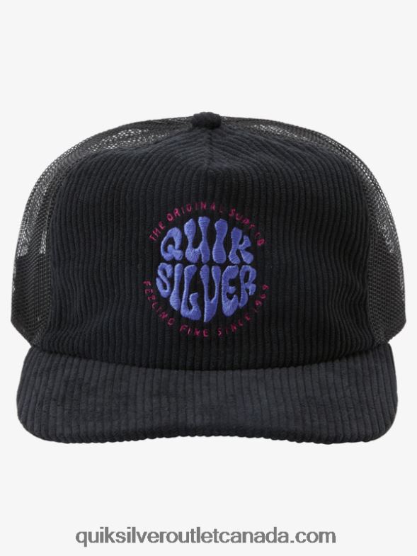 CA Quiksilver Men Coasteeze Trucker Hat black TX4R2443
