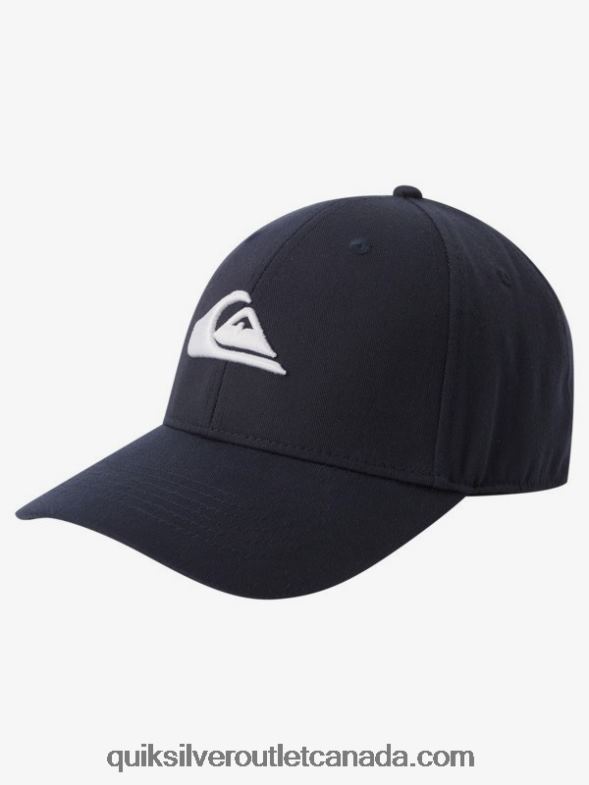 CA Quiksilver Men Decades Snapback Hat true navy heather TX4R21081