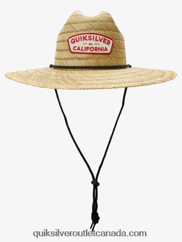 CA Quiksilver Men Destinado Pierside Hat Sun Protection black/california TX4R21062