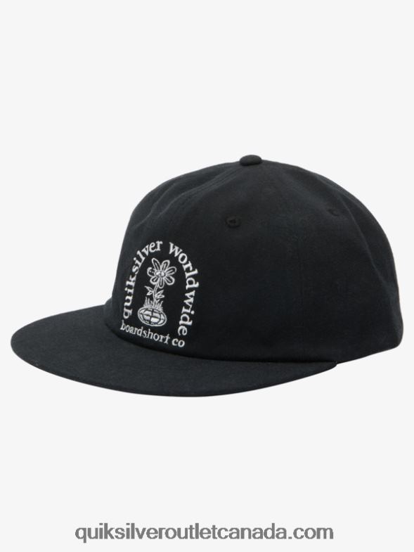 CA Quiksilver Men Fortune Snapback Hat black TX4R2548