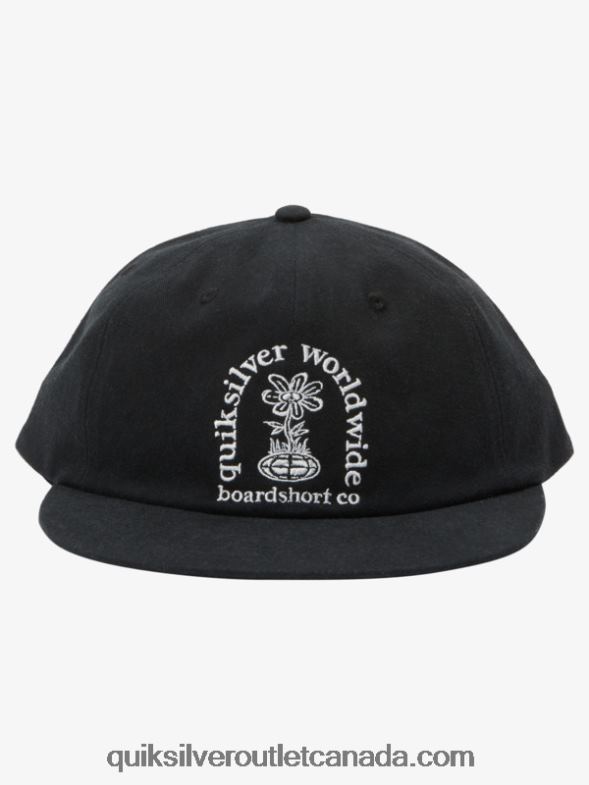 CA Quiksilver Men Fortune Snapback Hat black TX4R2548